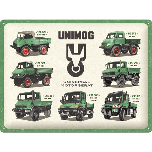 Unimog Daimler Truck Model Chart